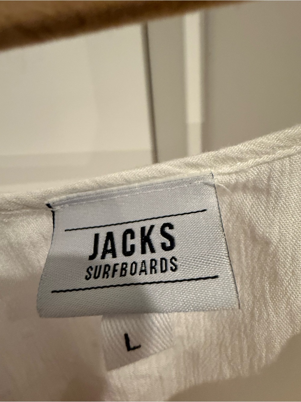 Jacks White Ruffled Crop Top - Picture 2 of 3